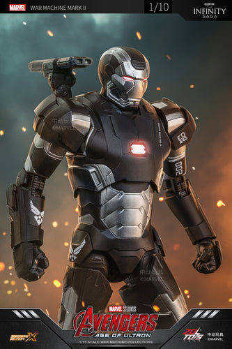 Preorder! ZD Toys Ironman 2 Ironman War Machine Mark 2 1/10 Scale Collectible Figure