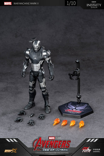 Preorder! ZD Toys Ironman 2 Ironman War Machine Mark 2 1/10 Scale Collectible Figure