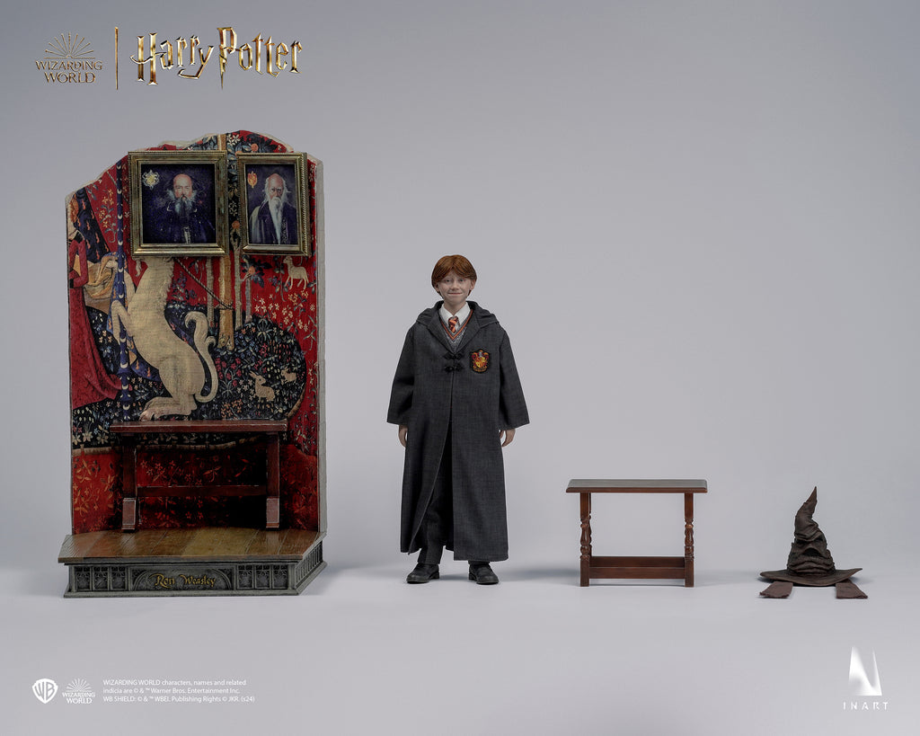 INART Harry Potter and the Philosopher's Stone - Ron Weasley 1/6 Collectible Figure Deluxe Version (Rooted Hair)