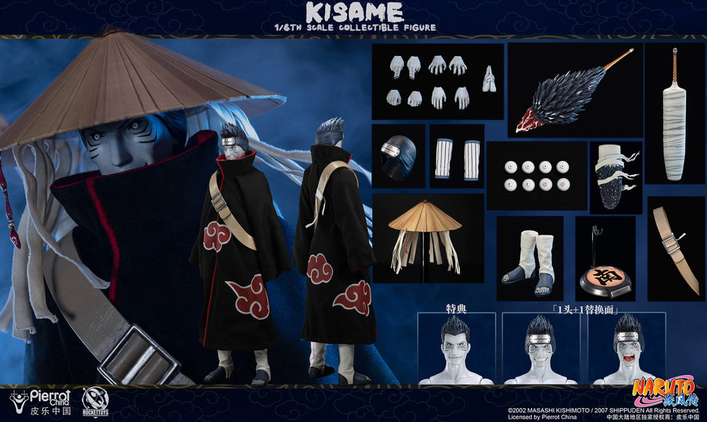 Rocket Toys ROC007 Naruto Shippuden KISAME 1/6 Scale Collectible Figure