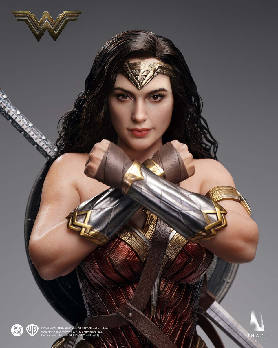 green emerald velvet dress Preorder! INART Batman v Superman: Dawn of Justice Wonder Woman 1/6 sc –  Pop Collectibles