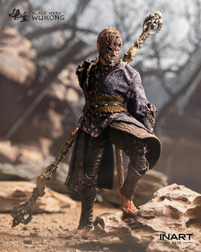 Preorder! INART Black Myth: Wukong The Destined One in the Bronze Armor Set 1/12 Scale Action Figure Deluxe Edition