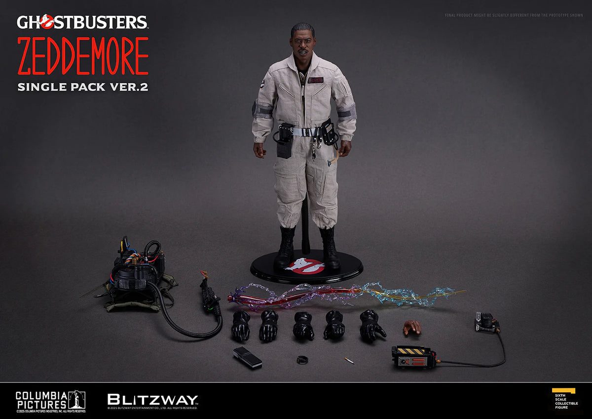 Preorder! BLITZWAY Ghostbusters Winston Zeddemore Single