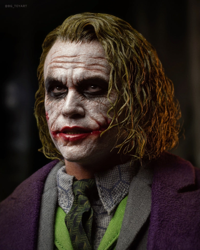 Hot Toys DX33AE The Dark Knight Trilogy 1/6th scale The Joker Collectible Figure Rooted Hair Artisan Edition