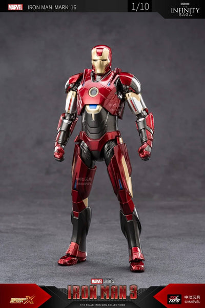 ZD Toys Ironman 3 Ironman Mark 16 1/10 Scale Collectible Figure