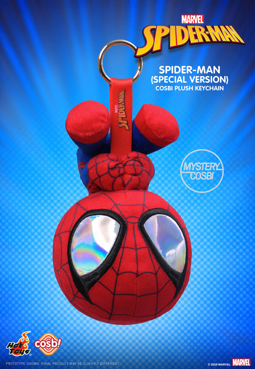 Hot Toys PPLU071N Spider-Man Cosbi Plush Keychain – Pop Collectibles