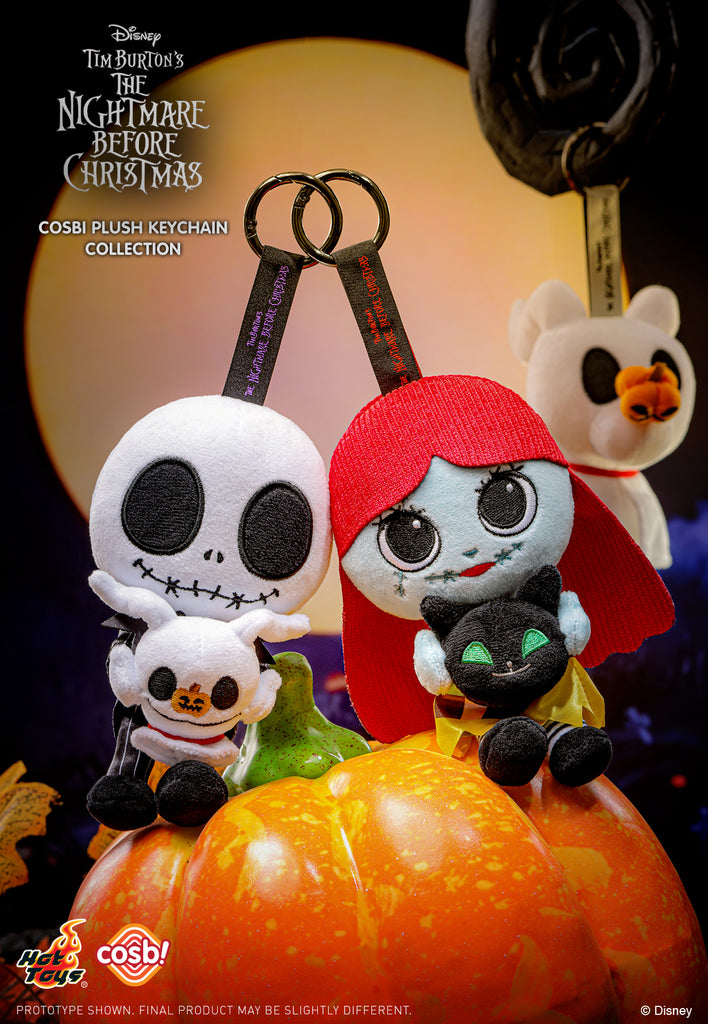 Hot Toys PPLU073N The Nightmare Before Christmas Cosbi Plush Keychain Collection