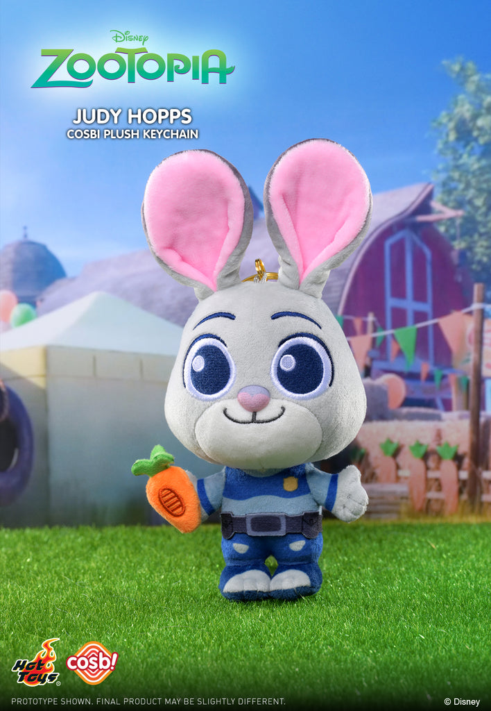 Hot Toys PPLU074N Zootopia 2 Cosbi Plush Keychain Collection