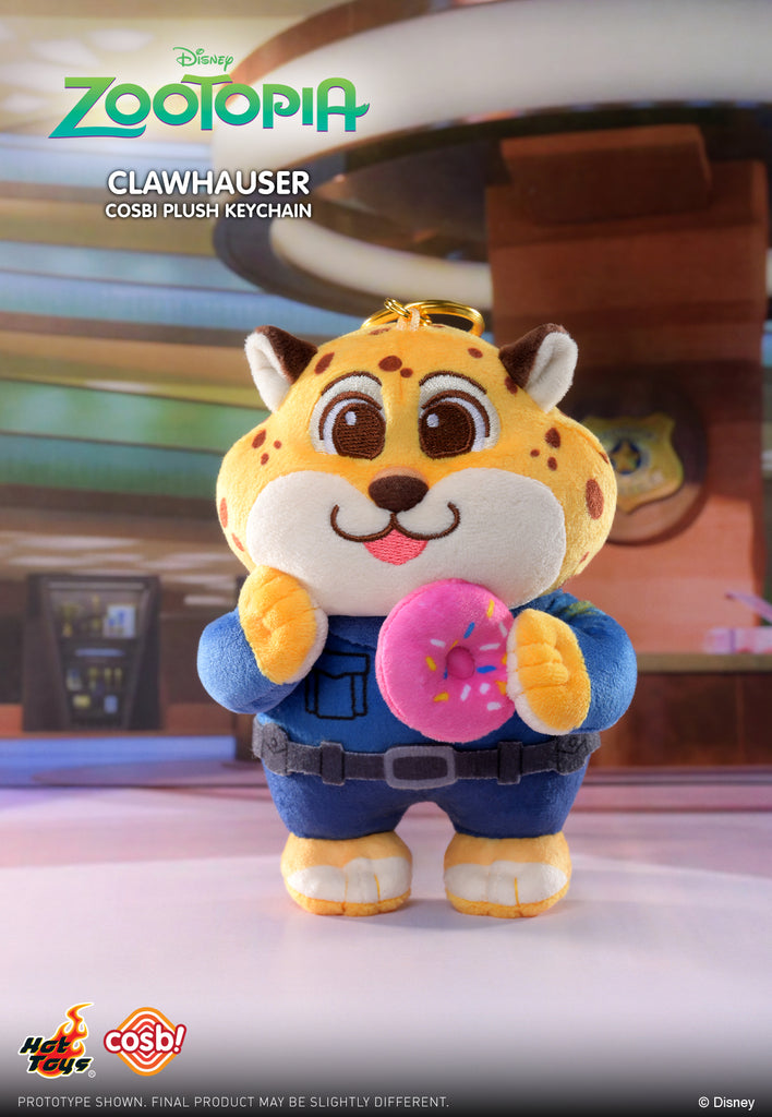 Hot Toys PPLU074N Zootopia 2 Cosbi Plush Keychain Collection