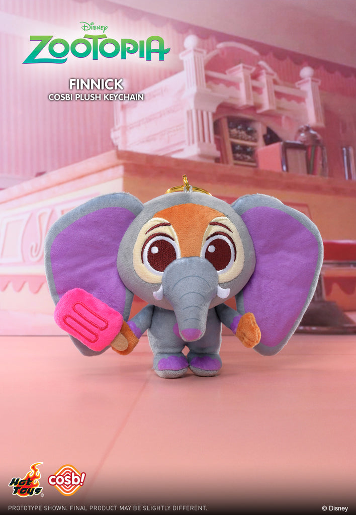 Hot Toys PPLU074N Zootopia 2 Cosbi Plush Keychain Collection