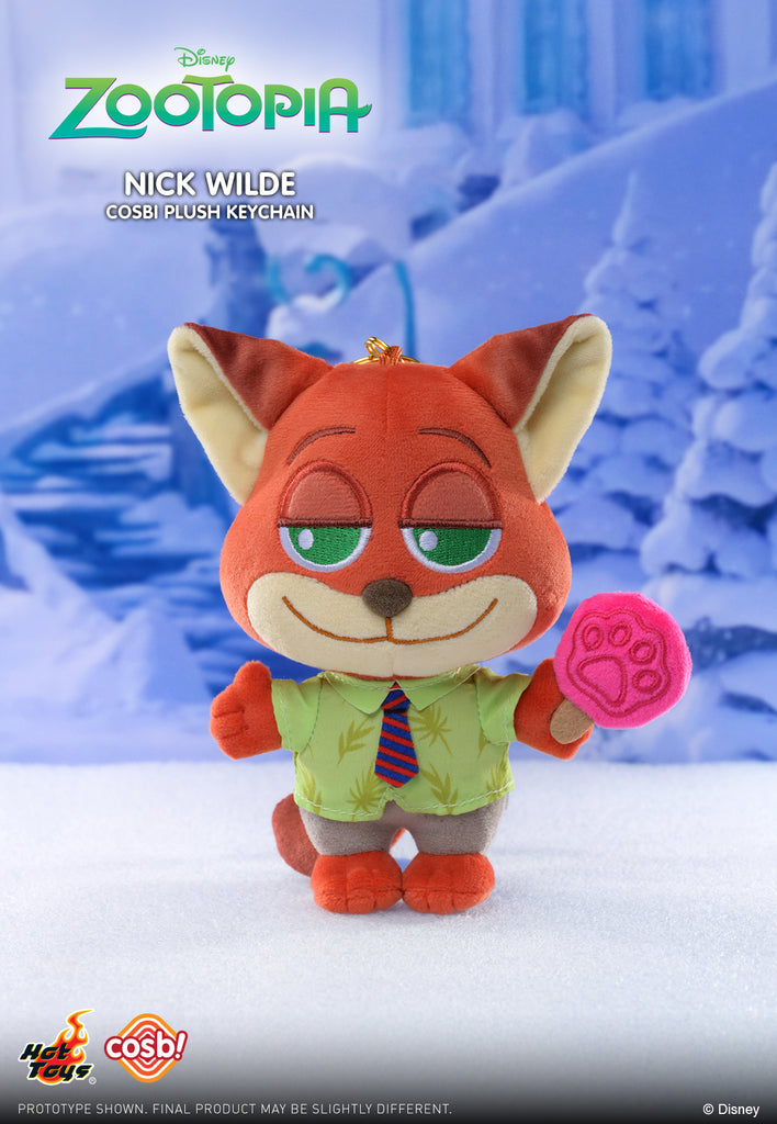 Hot Toys PPLU074N Zootopia 2 Cosbi Plush Keychain Collection