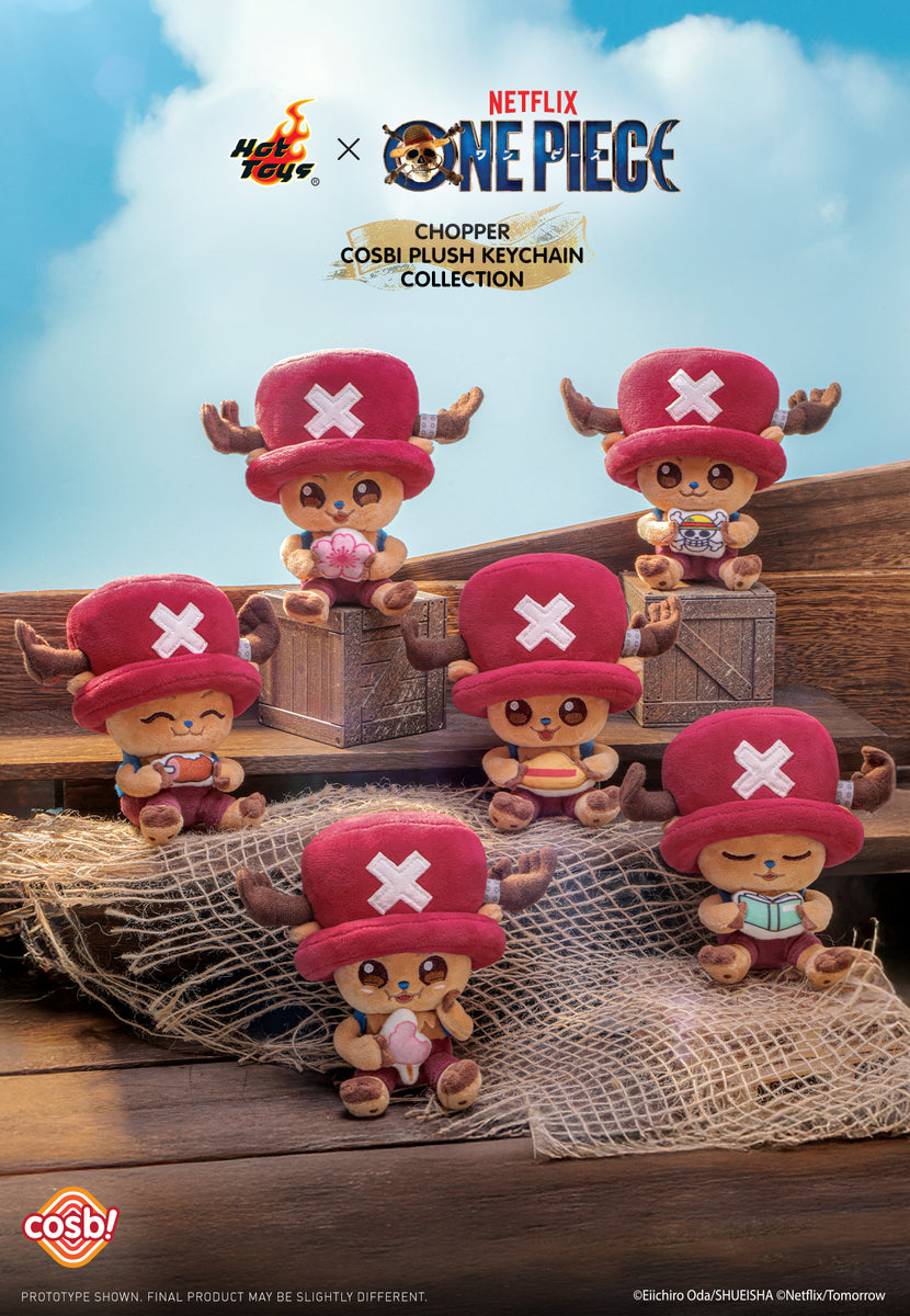 Hot Toys PPLU109N Netflix One Piece Chopper Cosbi Plush Keychain