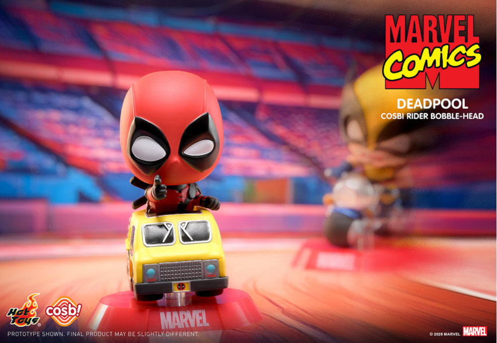 ポピポピ Hot Toys CBX225 Marvel Comics Cosbi Rider Bobble-Head