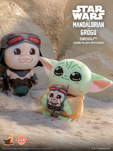 Hot Toys PPLU112N The Mandalorian and Grogu Cosbi Plush Keychain