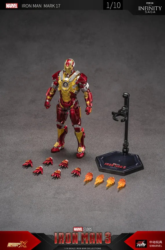 ZD Toys 1/10 Iron Man Mark 17 (Normal Version) – Pop Collectibles