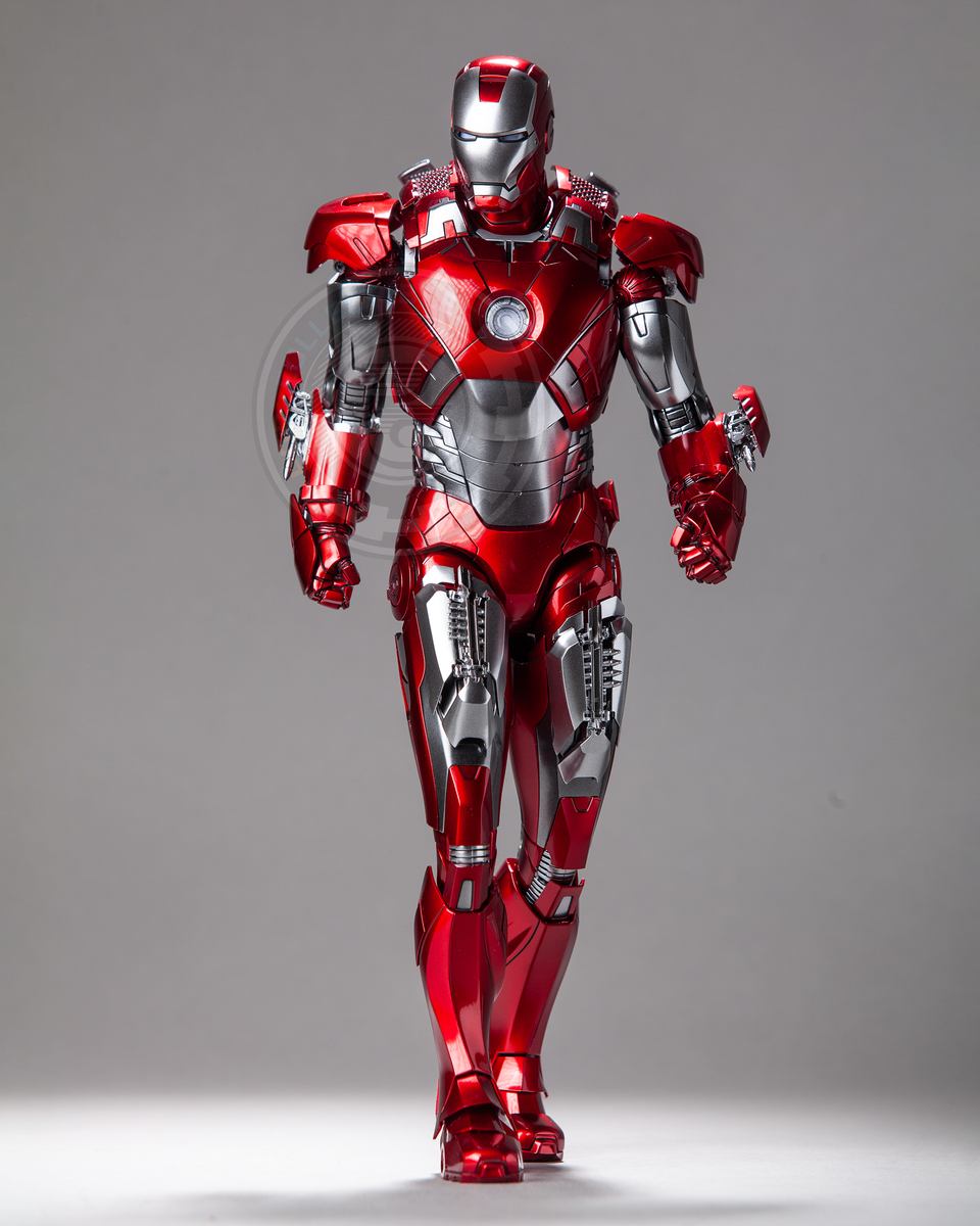 ✦ D100✦アイアンマンMk.Ⅶ（Platinum color）1/6スケール ムービー・マスターピース DIECAST】『ディズニー100』1/6
