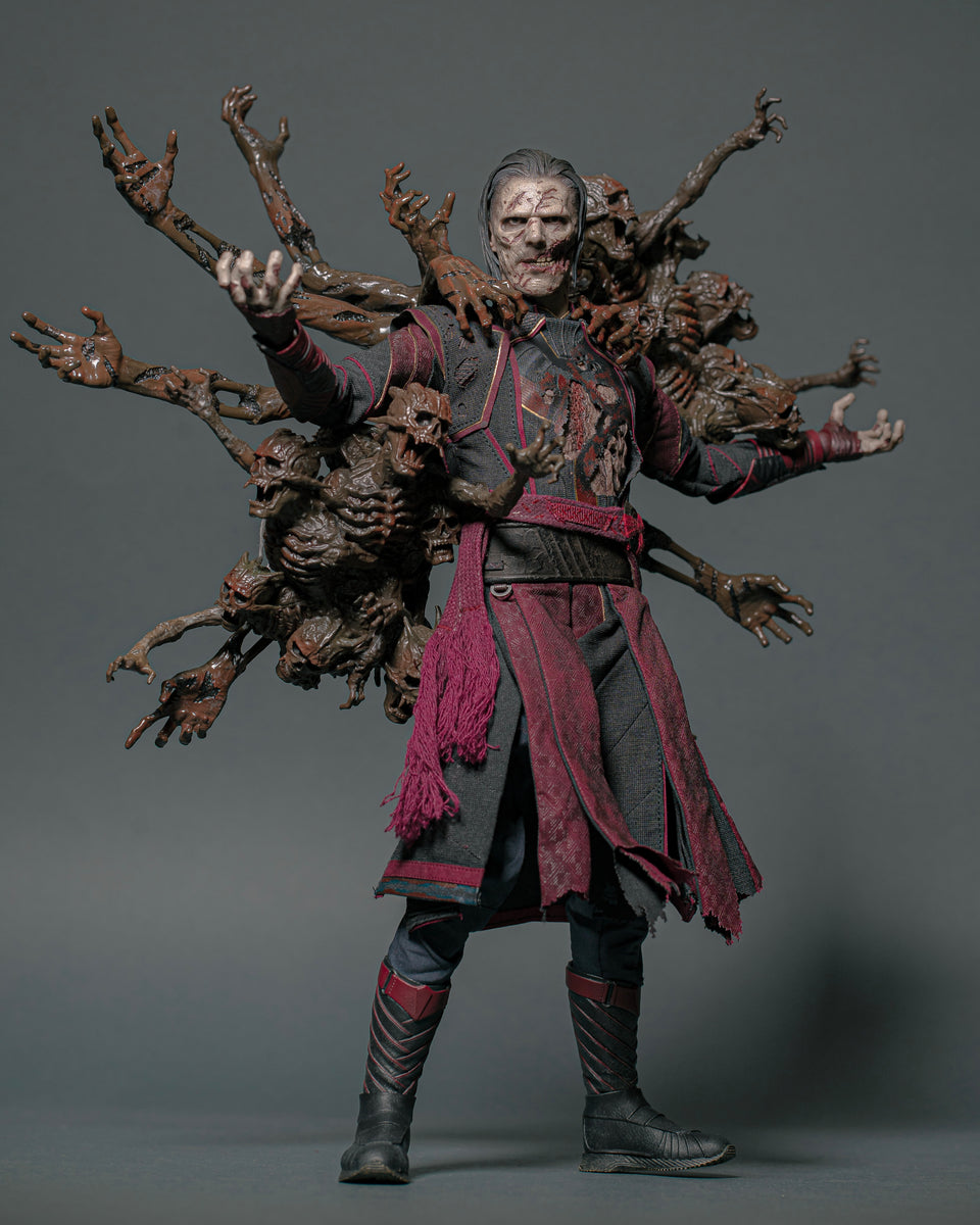 Hot Toys MMS654 Dr Strange in the Multiverse of Madness Dead Strange  Collectible Figure