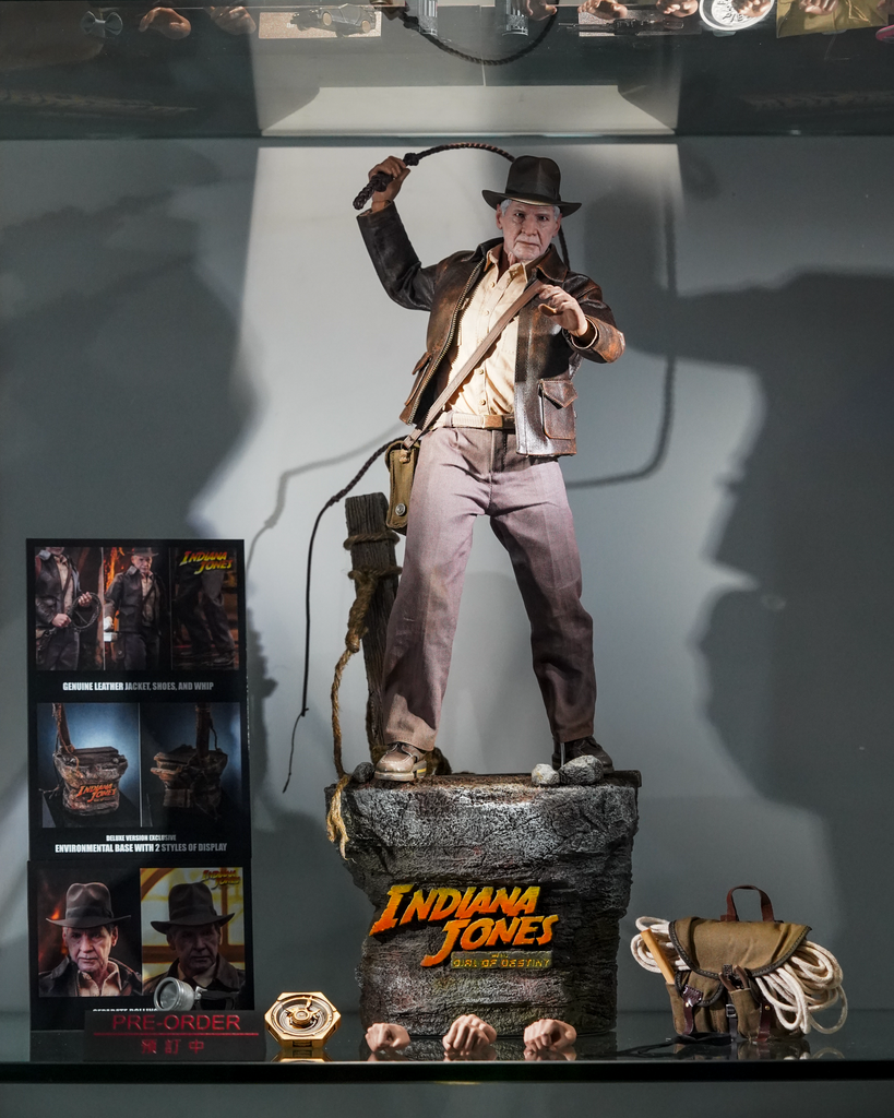 Preorder! Hot Toys MMS717 Indiana Jones and the Dial of Destiny – Indiana Jones 1/6 Scale Collectible Figure (Deluxe Version)
