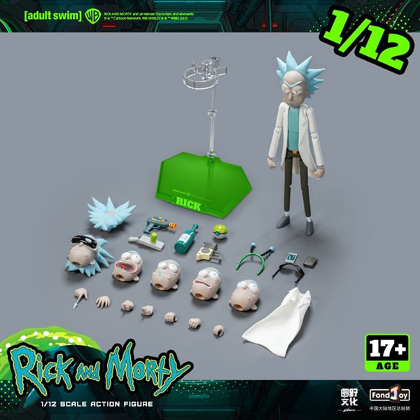 FondJoy Rick and Morty Rick Sanchez 1/12 Action Figure – Pop