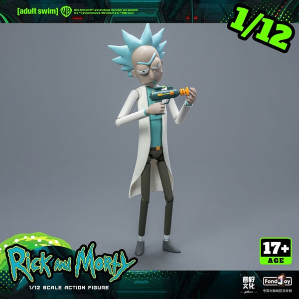 FondJoy Rick and Morty Rick Sanchez 1/12 Action Figure – Pop
