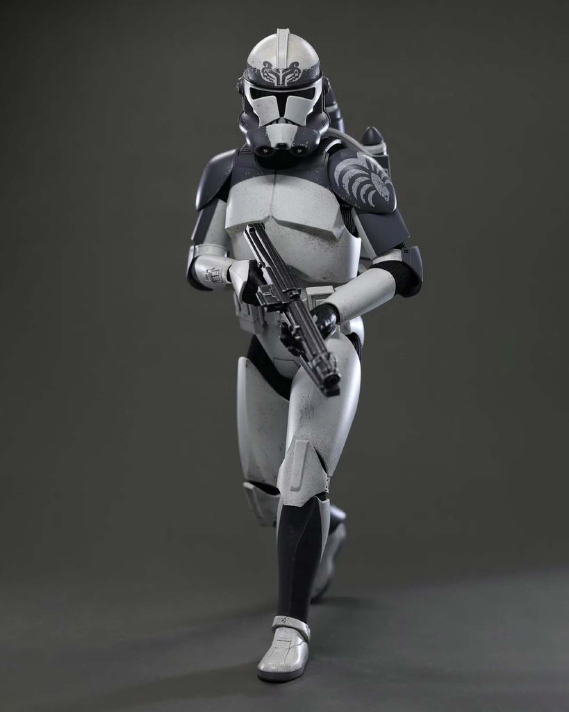 Hot Toys TMS143 Star Wars: The Clone Wars 1/6th scale 104th Battalion Wolfpack Clone Trooper Collectible Figure (Deluxe Version)