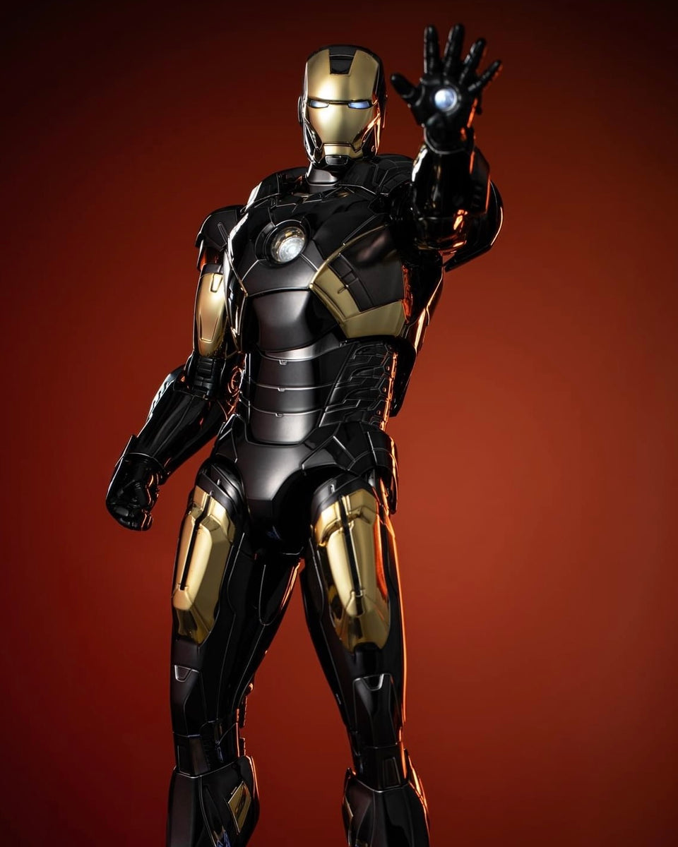 Hot Toys MMS741D61 Marvel Avengers Ironman Mark VII (Black