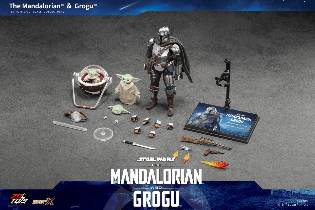 SF・ファンタジー・ホラー ZD Toys Star Wars The Mandalorian&Grogu ZD TOYS Star Wars The Mandalorian & Grogu - The Mandalorian