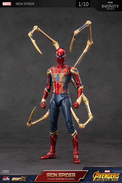 ZD Toys Avengers Infinity War Iron Spider 1 10 Scale Collectible Figu Pop Collectibles