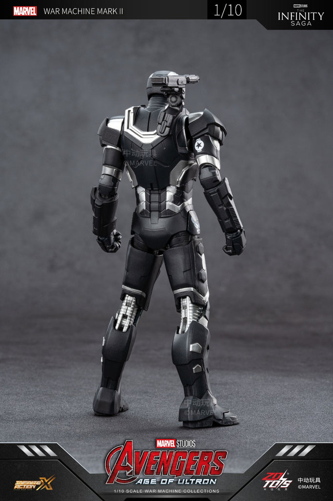 Preorder! ZD Toys Ironman 2 Ironman War Machine Mark 2 1/10 Scale Collectible Figure