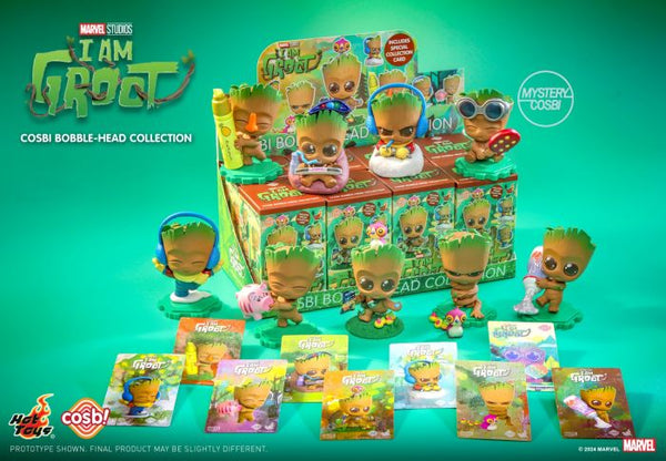 COSBI I AM GROOT ボブルヘッドコレクション 未開封 8体セット Hot Toys CBX161 I Am Groot Season 2 I Am Groot Cosbi Bobble-Head
