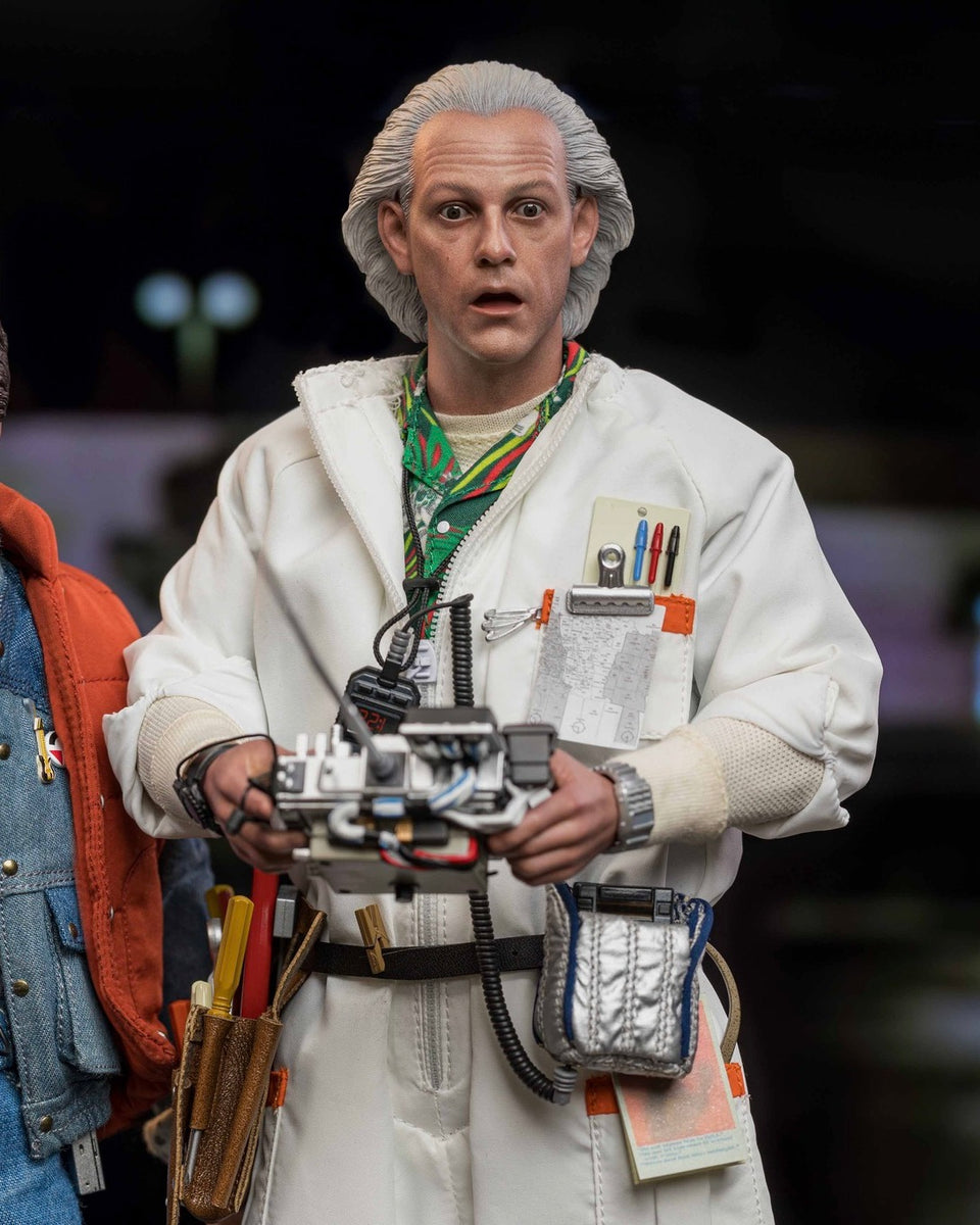 Hot toys MMS610 Back to the Future Doc Brown Collectible Figure