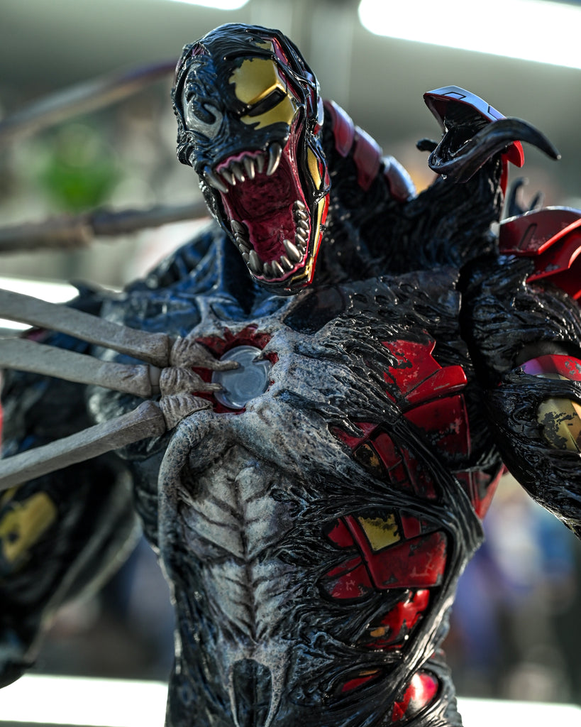 Hot toys AC04B Marvel's Spiderman Maximum Venom Venomized Ironman 1/6 Scale Collectibles Figure Special Edition