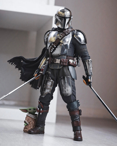 Hot toys TMS052 Star Wars The Mandalorian and Grogu Collectibles