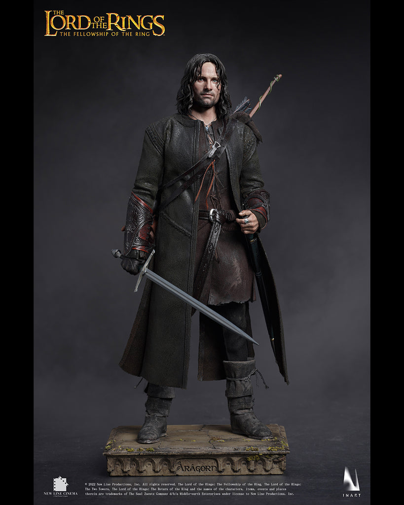 INART The Lord Of The Rings The Fellowship Of The Ring Aragorn 1/6th Scale Collectible Figure Standard Edition (Sculpted Hair)
