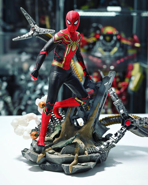 SPIDER-MAN HOMEMADE SUIT hot toys 開封美品 Hot Toys Spider-Man Homemade Suit Far From Home Unboxing