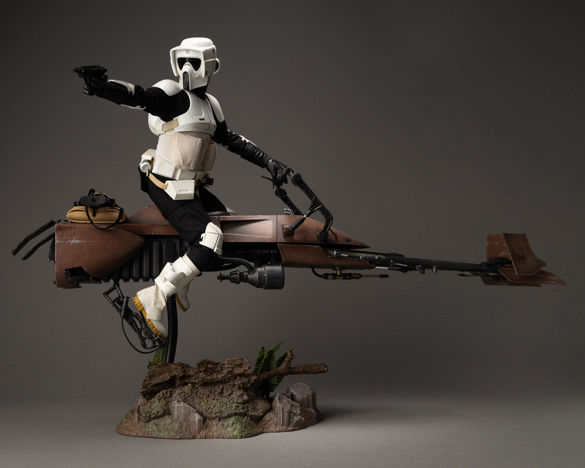 Hot toys MMS612 Star Wars Return of the Jedi Scout Trooper and