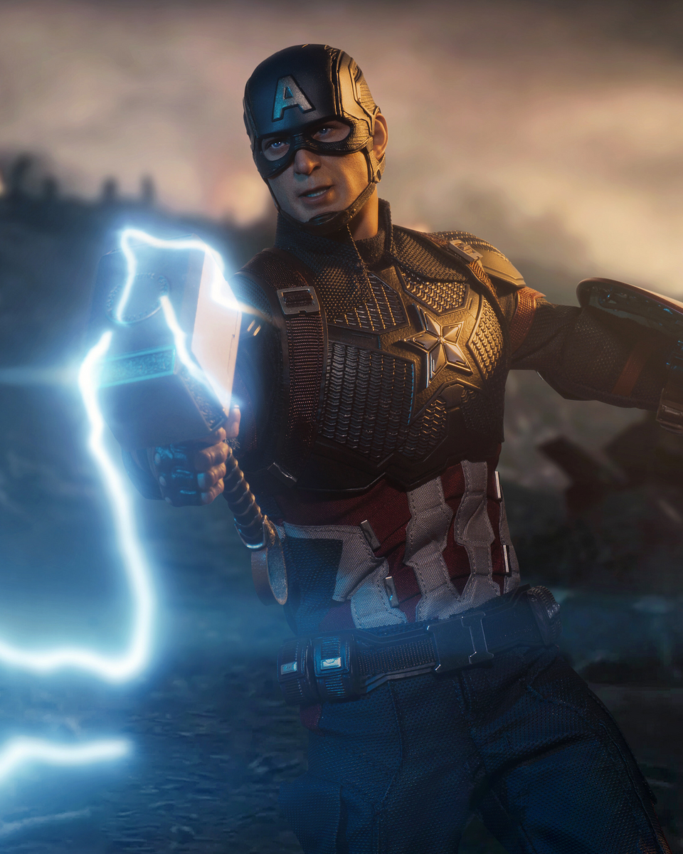 Hot Toys MMS536 Avengers Endgame Captain America – Pop Collectibles