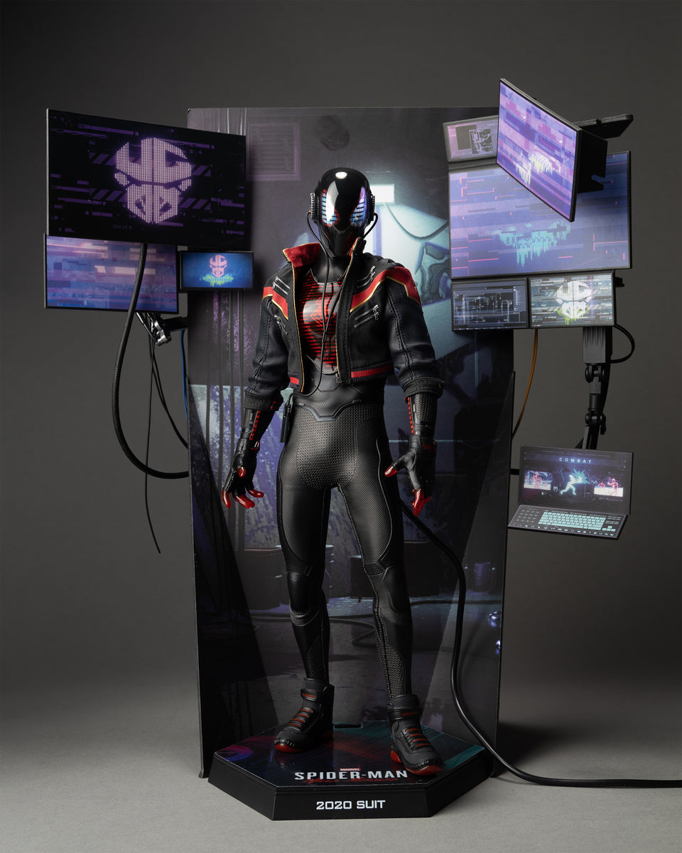 Hot toys VGM49 Marvel PS5 Spiderman Miles Morales 2020 Suit – Pop