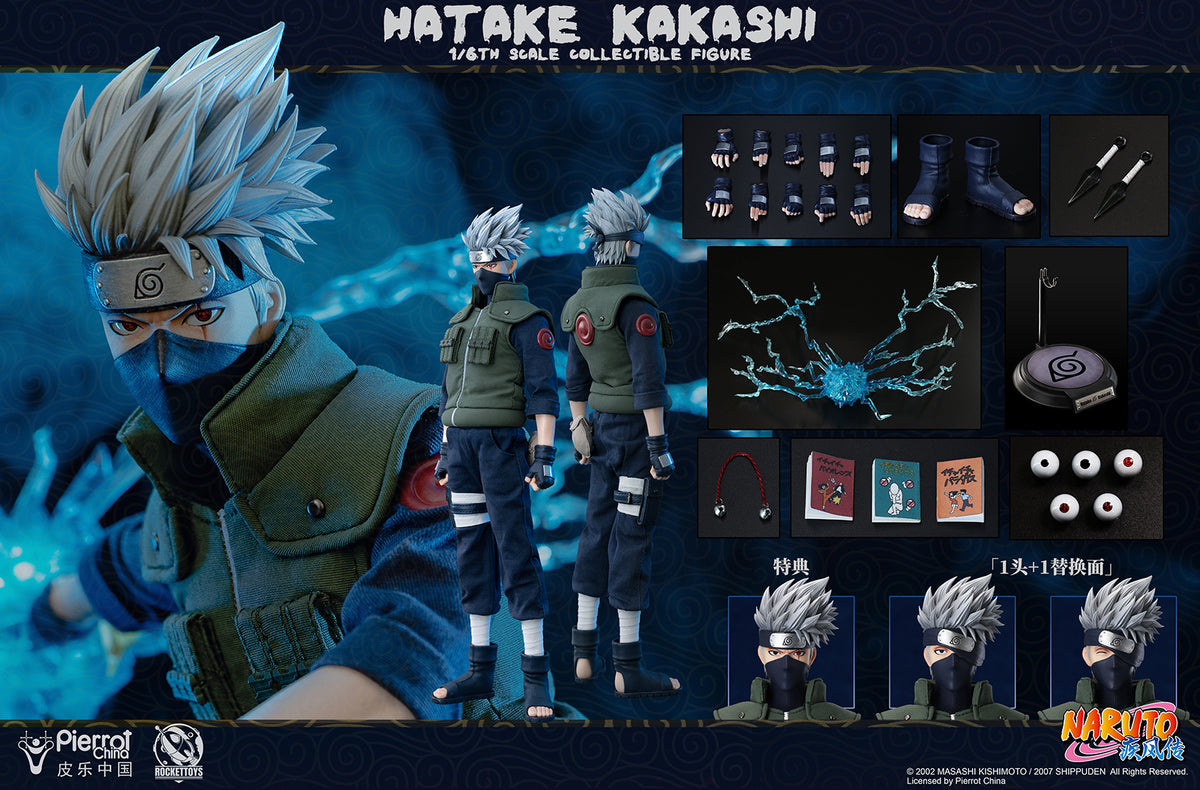 Rocket Toys ROC004 Naruto Hatake Kakashi 1/6 Figure – Pop Collectibles