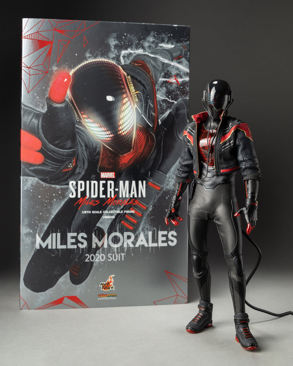 Hot toys VGM46 Spiderman PS5 Spiderman Miles Morales – Pop Collectibles