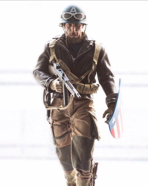 Hot toys MMS180 Marvel Captain America First Avenger Captain