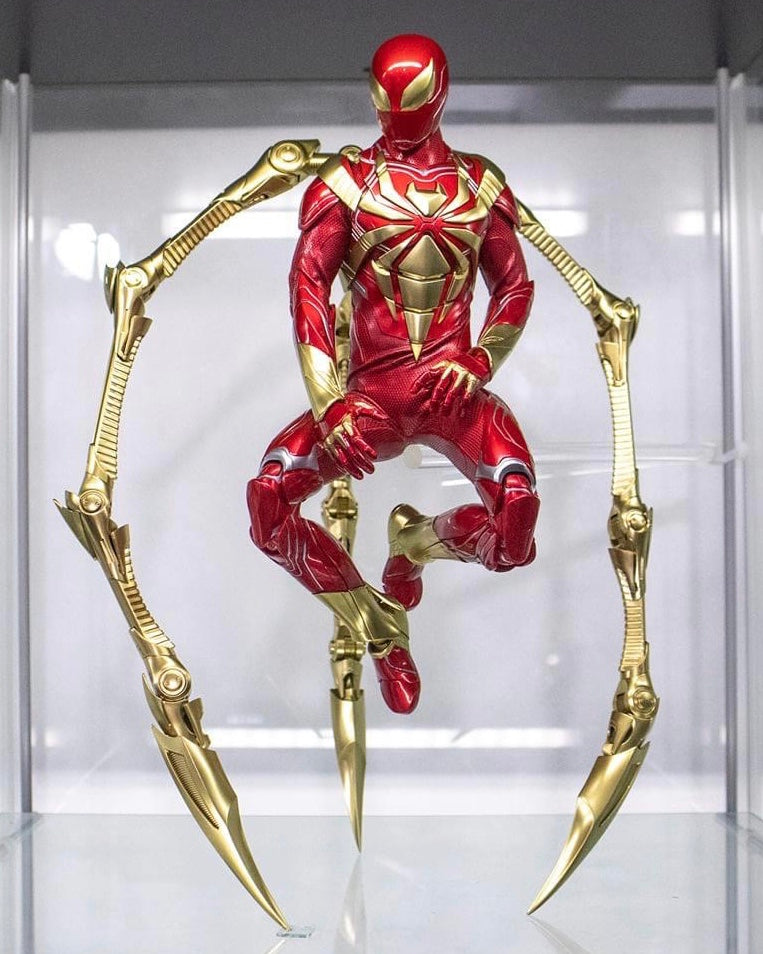Hot toys VGM38 Marvel PS4 Spiderman Iron Spider Suit Pop Collectibles