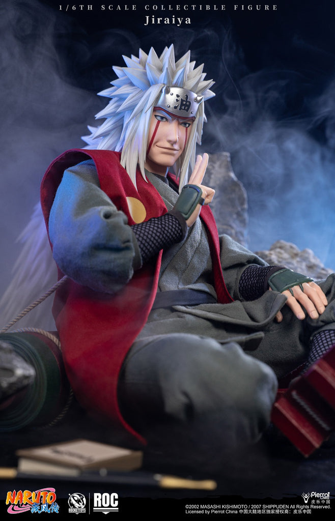 Preorder! Rocket Toys ROC019 Naruto Shippuden Jiraiya 1/6 Scale Collectible Figure Deluxe Edition
