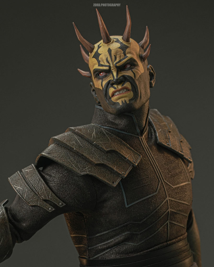 Hot Toys TMS136 Star Wars The Clone Wars Savage Opress 1/6 Scale Collectible Figure