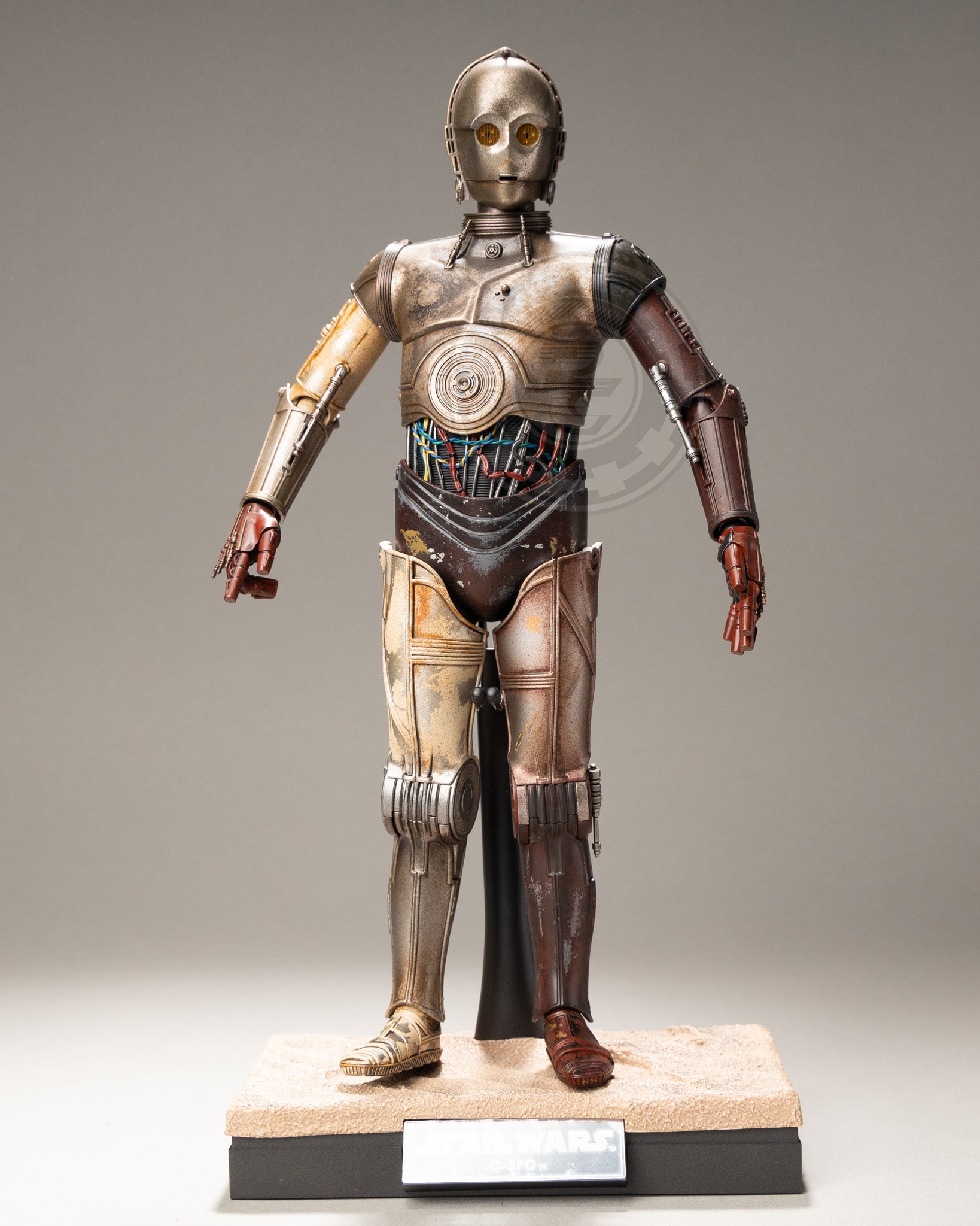 Star wars c3po action sales figure