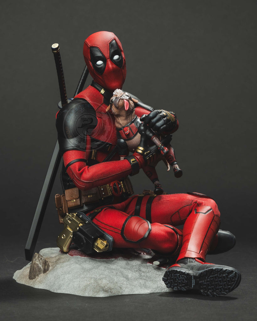 Hot Toys MMS746 Marvel Deadpool and Wolverine Deadpool 1/6 Scale Collectible Figure Standard Edition