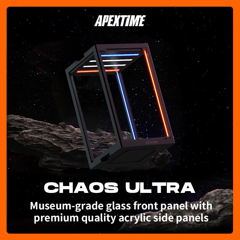 Apextime Chaos Ultra Museum Displaybox 12V 6A designed for 1 Apextime Chaos Ultra Museum Displaybox 12V 6A designed for 1