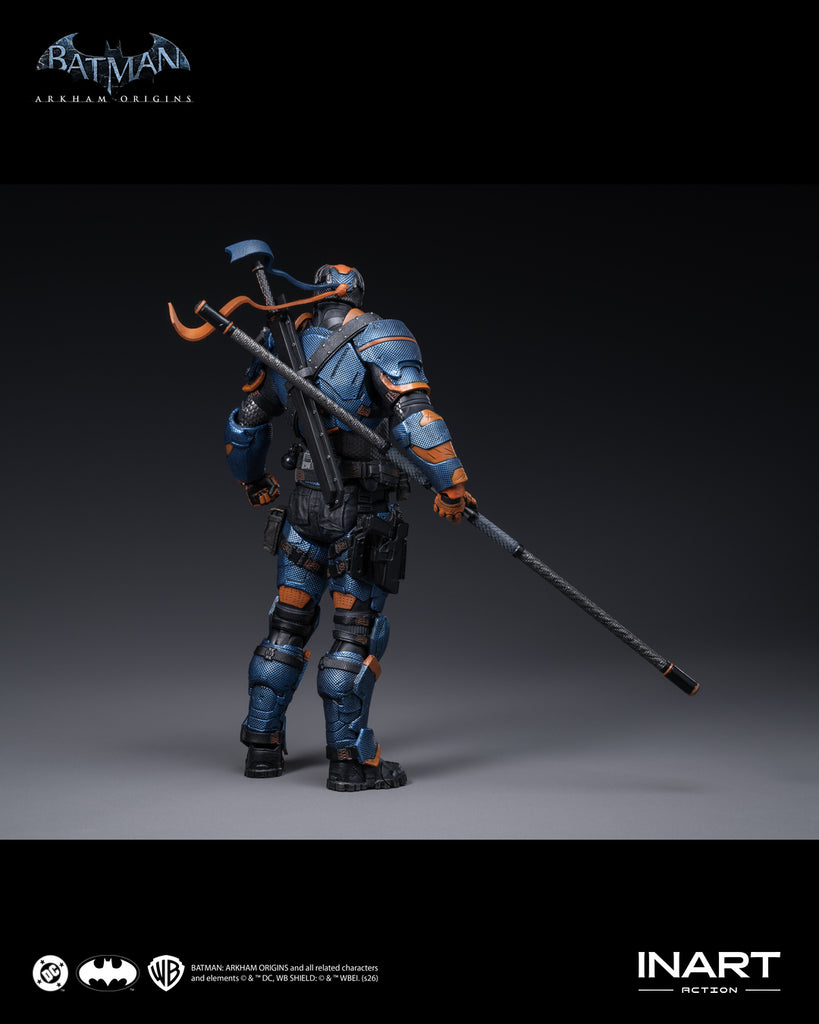 Preorder! INART Action Batman: Arkham Origins Deathstroke Action Figure