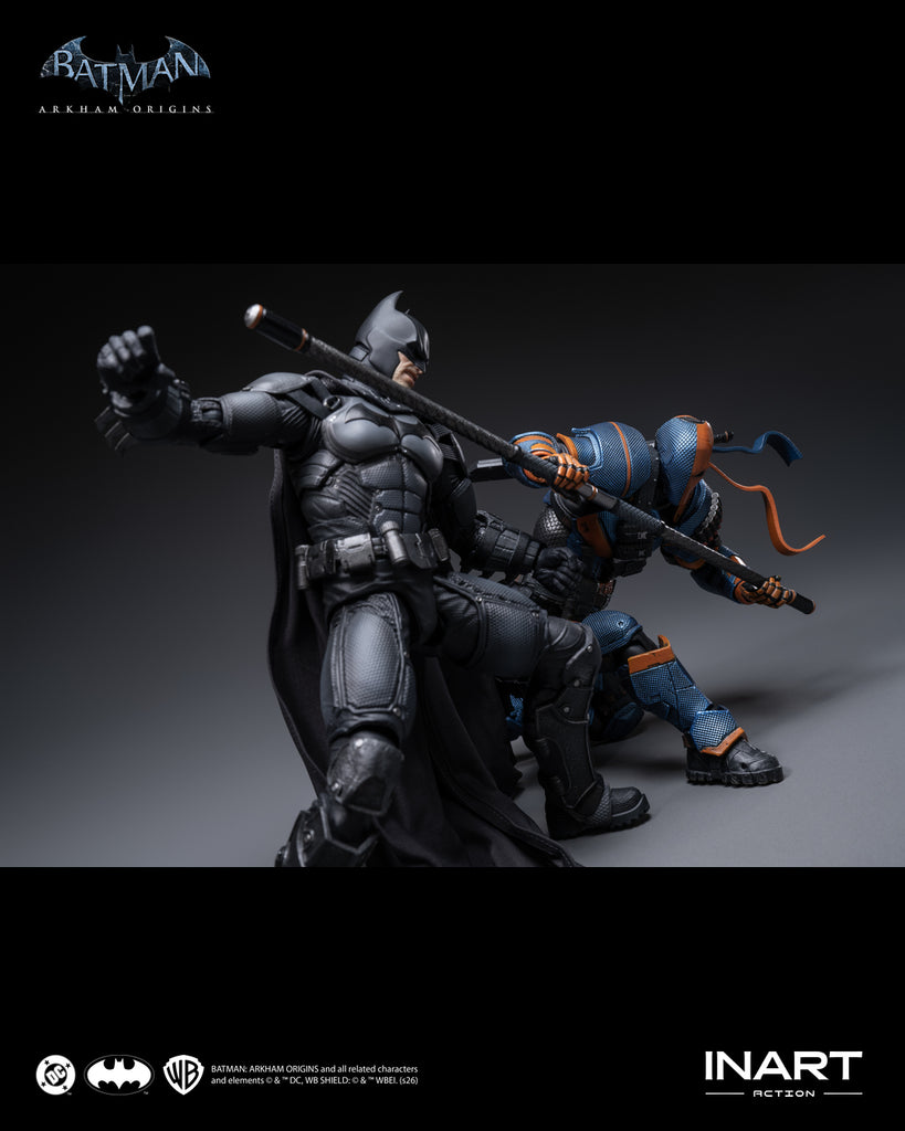 Preorder! INART Action Batman: Arkham Origins Deathstroke Action Figure