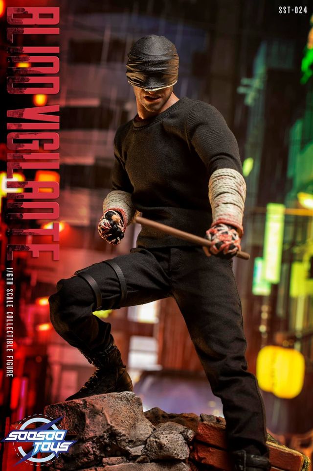 Preorder! Soosootoys SST024 1/6 Scale Blind Vigilante (Reissued)